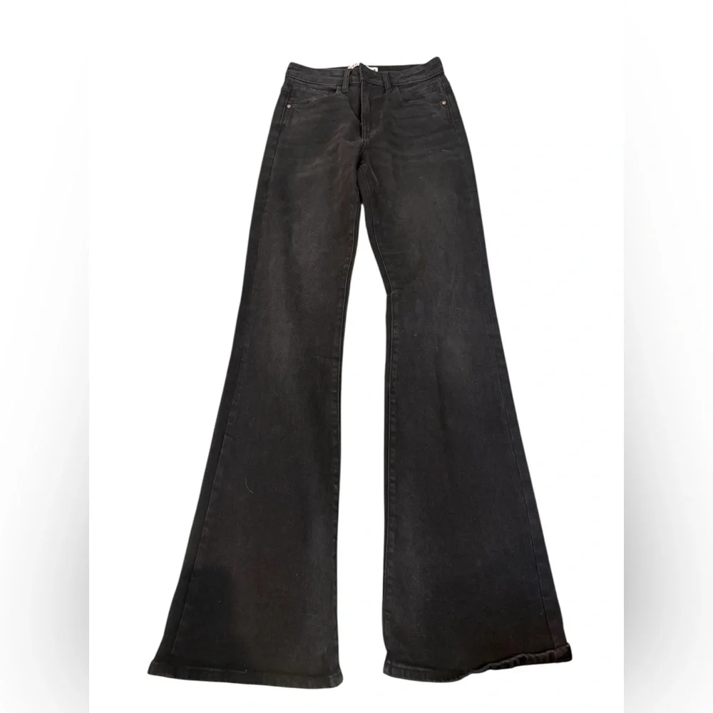 Zara Black Flare Women's Jeans size 6-  NWOT - Picture 4 of 6